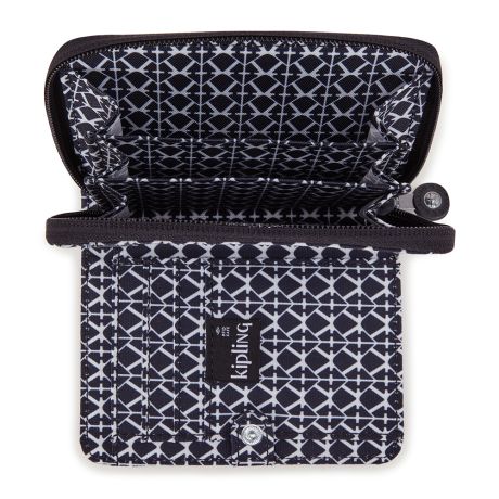 Kipling Money Love Portemonnee Signature Print