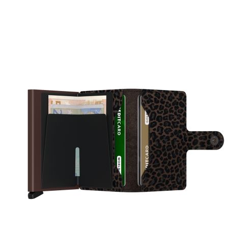 Secrid Mini Wallet Portemonnee Leo Brown