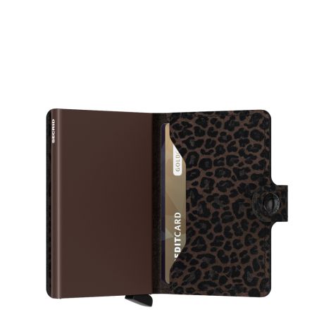 Secrid Mini Wallet Portemonnee Leo Brown
