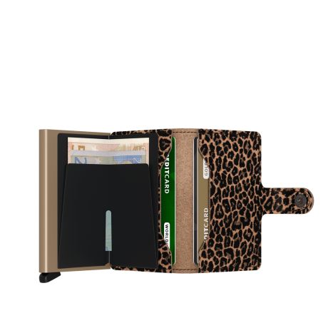 Secrid Mini Wallet Portemonnee Leo Beige