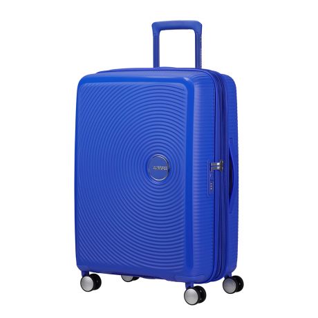 American Tourister Soundbox Spinner 67 Expandable Cobalt Blue
