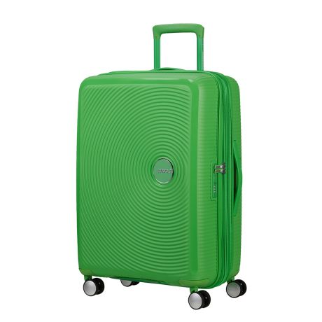 American Tourister Soundbox Spinner 67 Expandable Grass Green