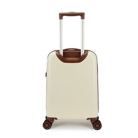 Decent Retro Handbagage Koffer 55 cm White