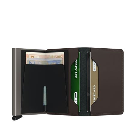 Secrid Slim Wallet Portemonnee Matte Truffle