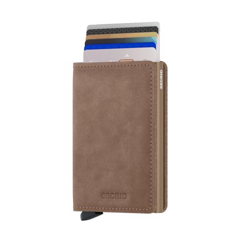 Secrid Slim Wallet Portemonnee Vintage Taupe
