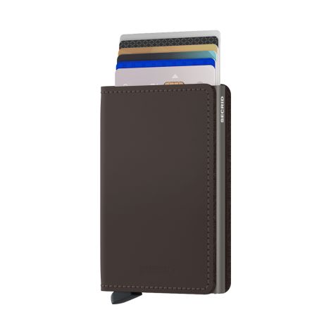 Secrid Slim Wallet Portemonnee Matte Truffle