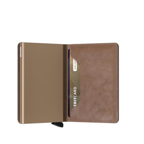 Secrid Slim Wallet Portemonnee Vintage Taupe