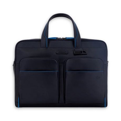 Piquadro Blue Square Revamp Laptoptas 15.6" Night Blue