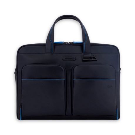 Piquadro Blue Square Revamp Laptoptas 15.6" Night Blue