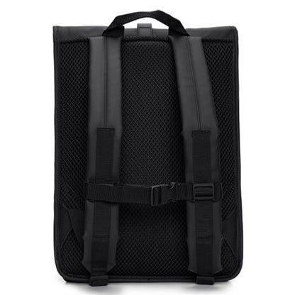 Rains Rolltop 16" Rucksack Black