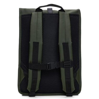 Rains Rolltop 16" Rucksack Green