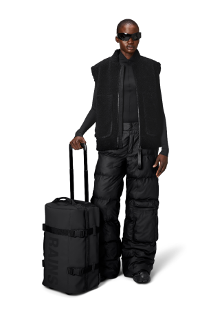 Rains Texel Cabin Bag Carry-On 54 cm Reistas Black