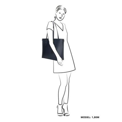Charm London Birmingham Shopper 15.6" Blue