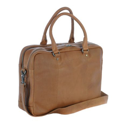 Chesterfield Stef Business Laptop Bag 15.6" Cognac