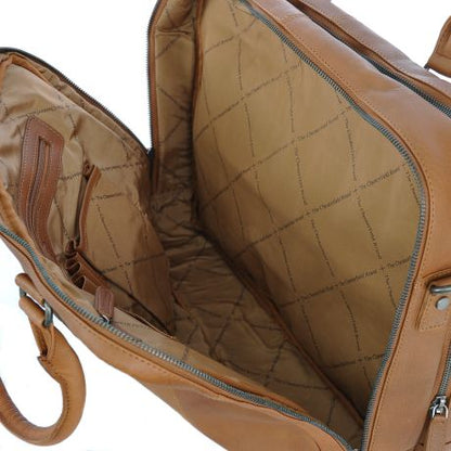 Chesterfield Stef Business Laptop Bag 15.6" Cognac