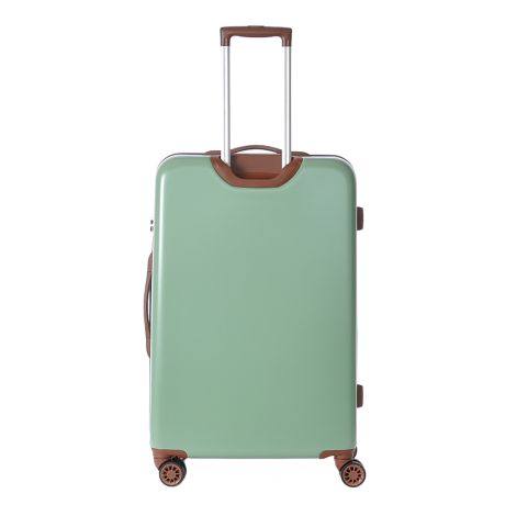 Decent Retro Koffer Groot 76 cm Olive Light Green