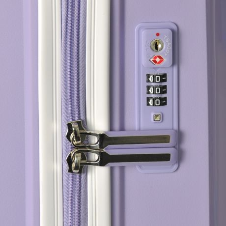 Resa Uppsala Handbagage Spinner 55/35 cm Violet Purple/White