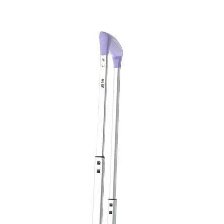 Resa Uppsala Handbagage Spinner 55/35 cm Violet Purple/White