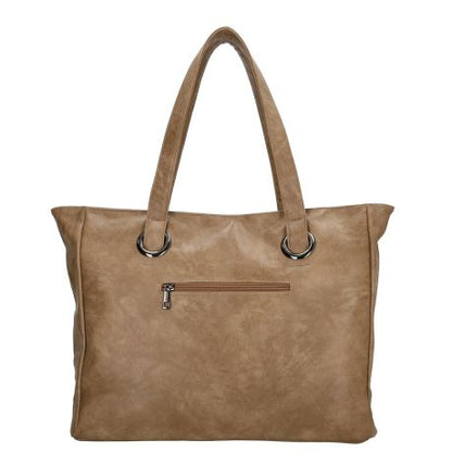 Charm London Liberty Laptoptas 17,3 Inch Taupe