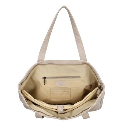 Charm London Liberty Laptoptas 17,3 Inch Lichttaupe