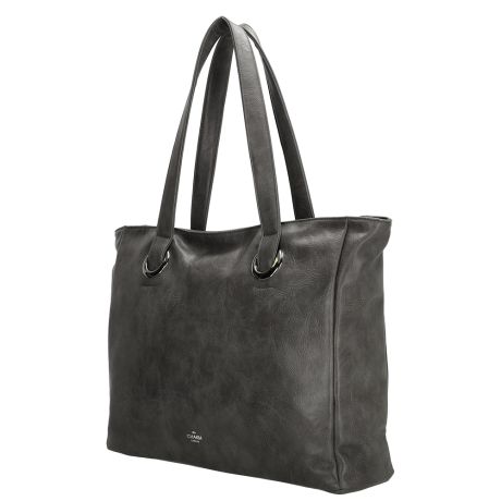 Charm London Liberty Laptoptas 17,3 Inch Antraciet