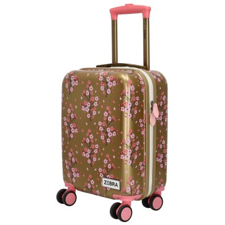 Zebra Trends Kinderkoffer Flowers Goud