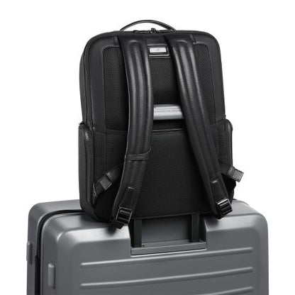 Porsche Design Roadster Leren Laptoprugtas L 15" Black