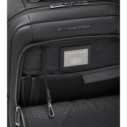 Porsche Design Roadster Leren Laptoprugtas L 15" Black
