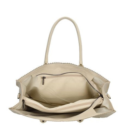 Zebra Natural Bag Lisa XL Shopper Crème