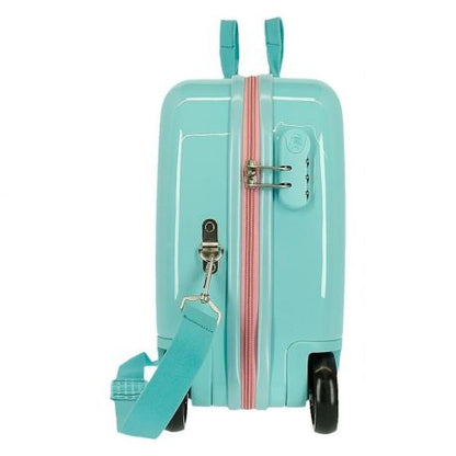 Paw Patrol Rolling Suitcase 4 Wheels Be Happy Mint Green