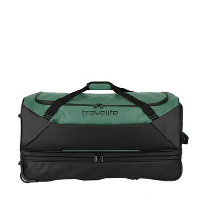 Travelite Basics Tarpaulin Wheeled Duffle Large 70 cm Expandable Green