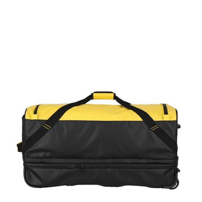 Travelite Basics Tarpaulin Wheeled Duffle Large 70 cm Expandable Yellow