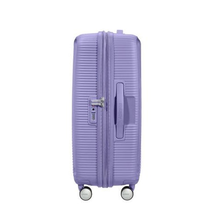 American Tourister Soundbox Spinner 67 Expandable Lavender