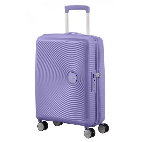 American Tourister Soundbox Spinner 55 Expandable Lavender
