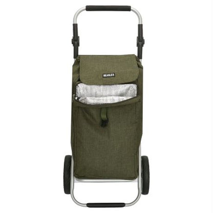 Beagles Alberic Boodschappen Trolley Olijf Groen