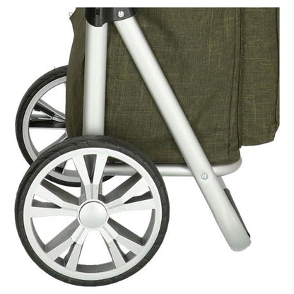 Beagles Alberic Boodschappen Trolley Olijf Groen