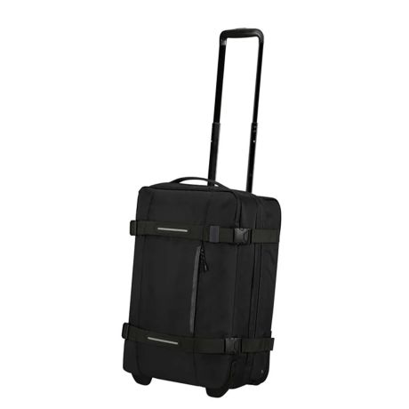American Tourister Urban Track Duffel On Wheels S Asphalt Black
