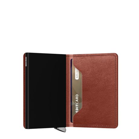 Secrid Premium Slim Wallet Portemonnee Basco Brown
