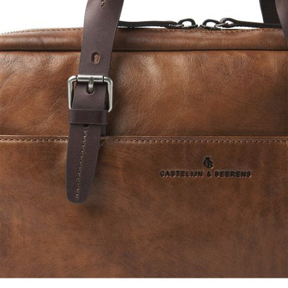 Castelijn & Beerens Rien Laptoptas 15,6'' RFID + Tablet Natural CB