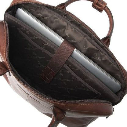 Castelijn & Beerens Specials Laptoptas 15.6'' RFID Lichtbruin