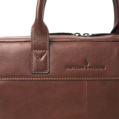 Castelijn & Beerens Specials Laptoptas 15.6'' RFID Lichtbruin