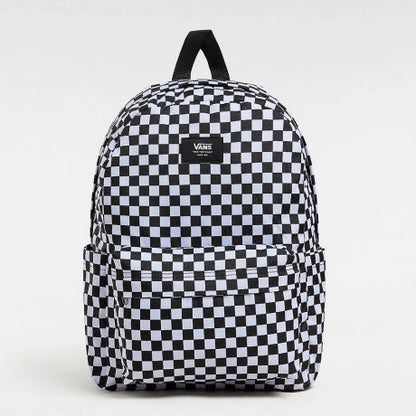 Vans Old Skool Grom Check Kids Rugzak Black/White