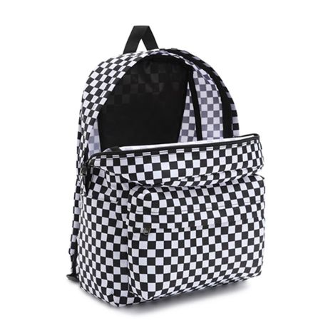 Vans Old Skool Check Rugzak Black / White