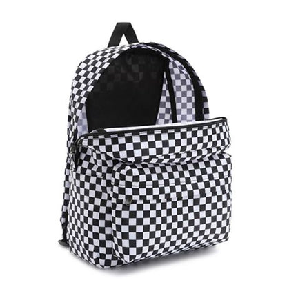 Vans Old Skool Check Rugzak Black / White