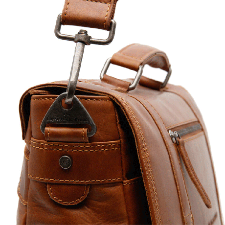 Chesterfield Imperia Leren Laptoptas 15'' Cognac