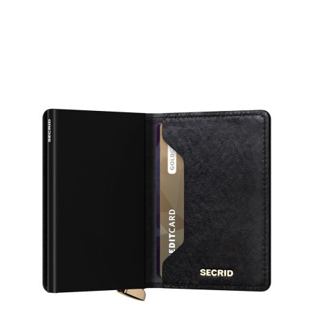 Secrid Premium Slim Wallet Portemonnee Emboss Diamond Black