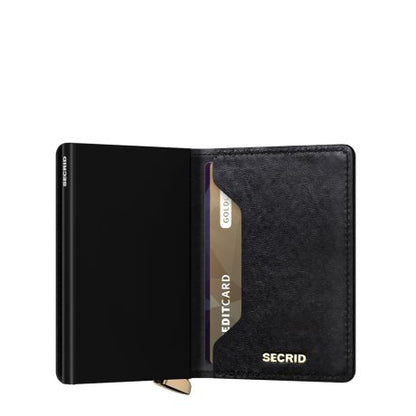 Secrid Premium Slim Wallet Portemonnee Emboss Diamond Black