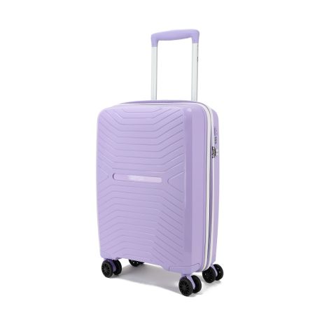 Resa Uppsala Handbagage Spinner 55/35 cm Violet Purple/White