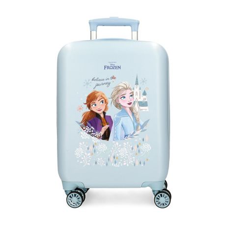 Frozen Handbagage koffer 50 cm Believe In The Journey Ice Blue