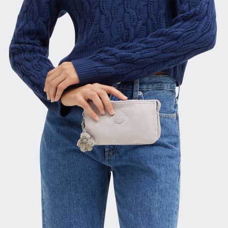Kipling Creativity L Portemonnee Grey Gris